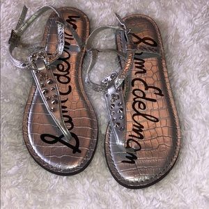 Sam Edelman Silver Sandals